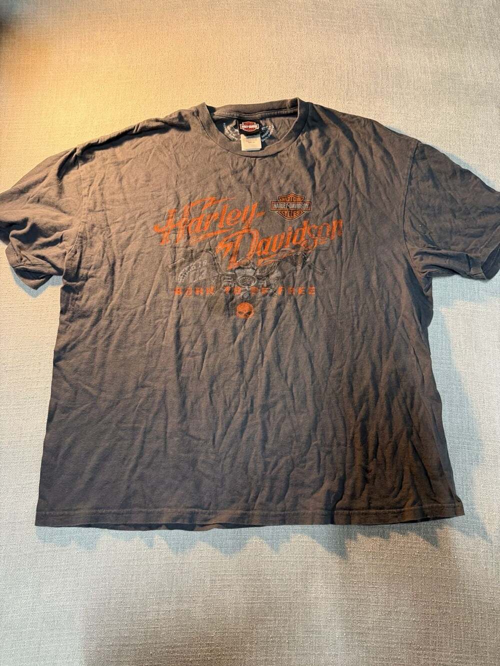 Harley-Davidson Boswell's Nashville TN Born To Be Free T-Shirt Size 2XL